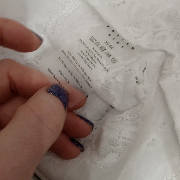 Poster Girl Ava Top Lace - Virgin White - Size XS-M - Brand New - Picture 6 of 9